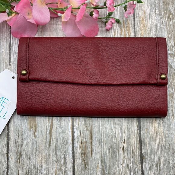 Women's Farrah Vinyl Wallet Bag Purse - Picture 4 of 5